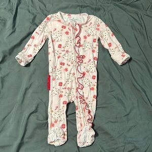 Caden Lane Christmas Two Way Zipper One Piece